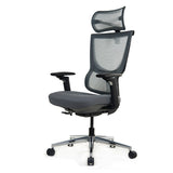 Realm of Thrones ADMIRAL Ergonomic Office Chair with 4D Armrests（Grey）
