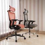 Realm of Thrones ADMIRAL Ergonomic Office Chair with 4D Armrests（Black）