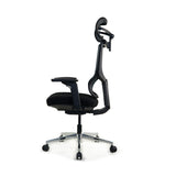 Realm of Thrones ADMIRAL Ergonomic Office Chair with 4D Armrests（Black）