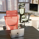 Realm of Thrones ADMIRAL AIR Ergonomic Office Chair with 4D Armrests（Turquoise）