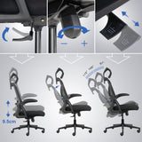 CAPTAIN Ergonomic Office Chair (Black)