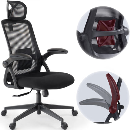 CAPTAIN Ergonomic Office Chair (Black)