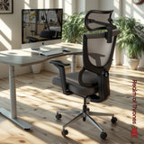 ADMIRAL Ergonomic Office Chair (Black)