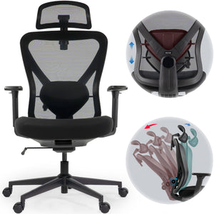 Valkyrie Ergonomic Office Chair (Black)