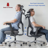ADMIRAL Ergonomic Office Chair (Black)