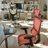 ADMIRAL AIR Ergonomic Office Chair (Coral)
