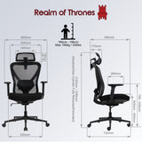 Valkyrie Ergonomic Office Chair (Black)